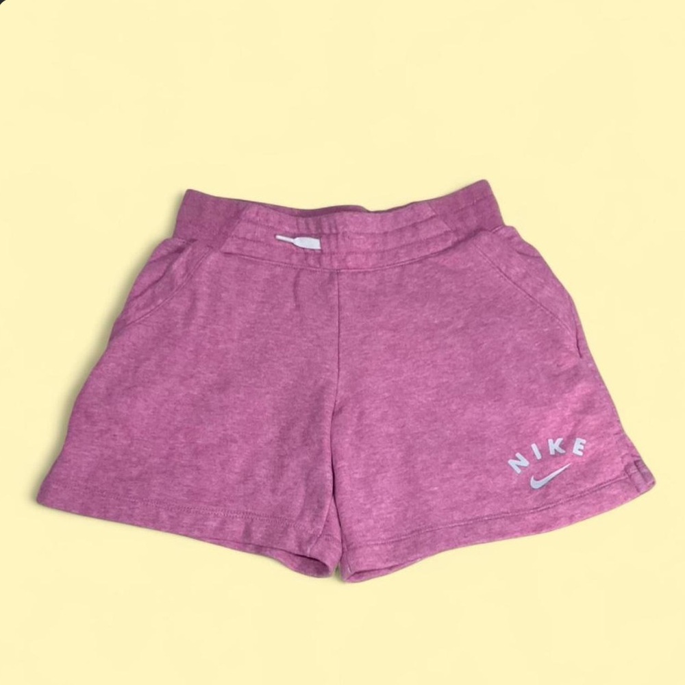 Nike Kids Heathered Pink Shorts